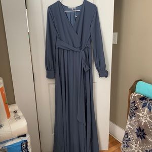 NWT Baltic Born Lydia Maxi Dress - Slate Blue
